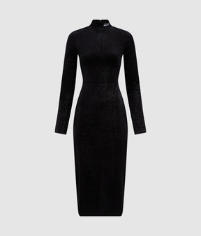 Sparkling velvet dress