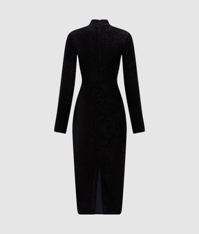Sparkling velvet dress