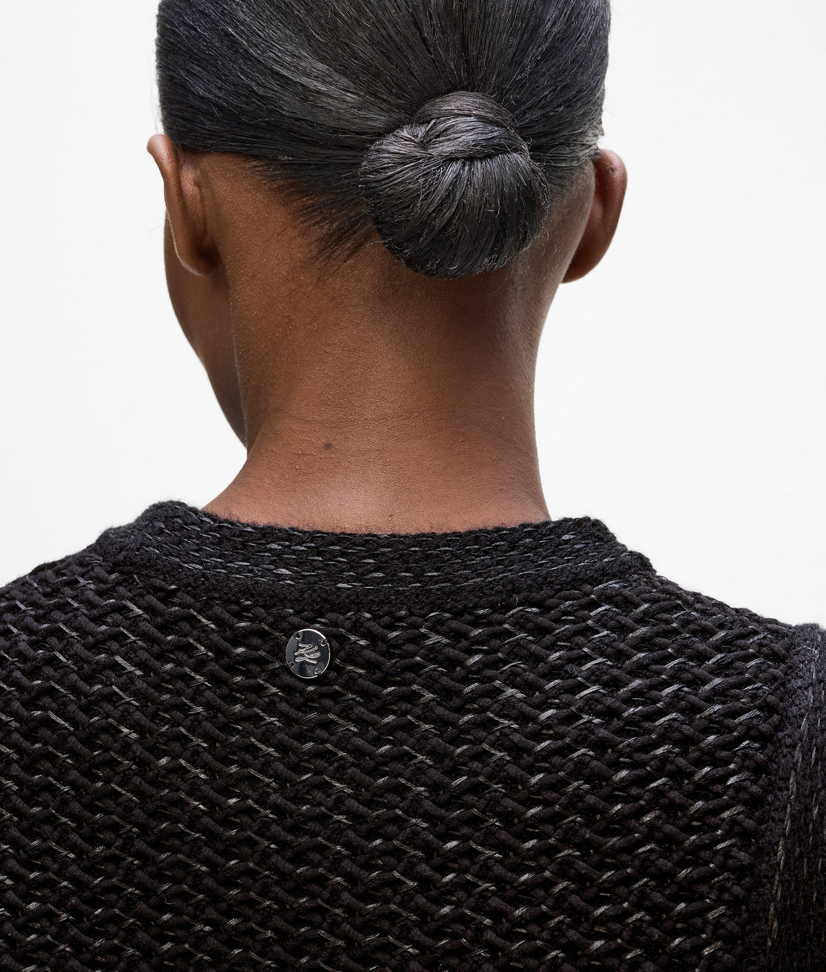 Textured knit dress