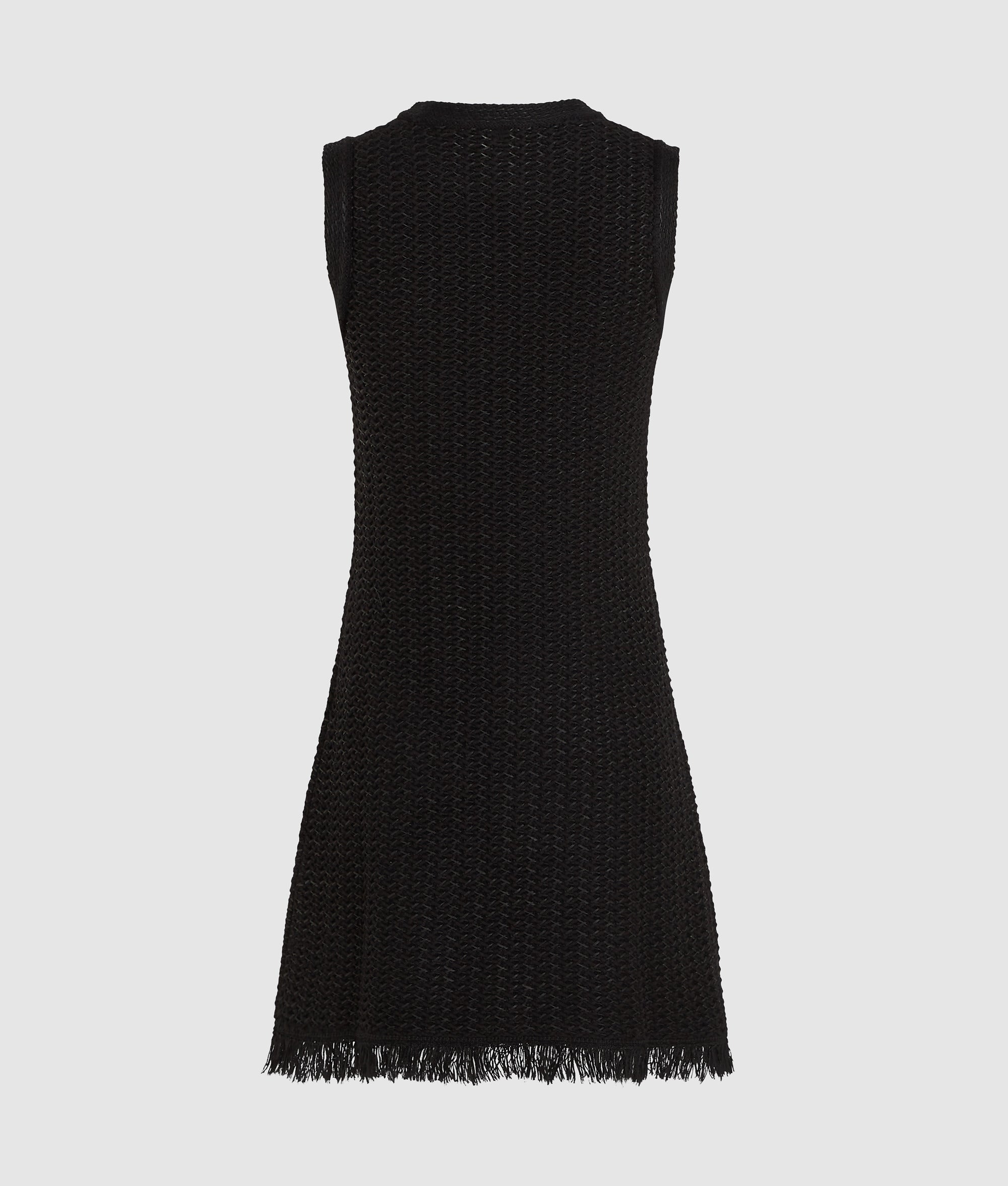 Textured knit dress