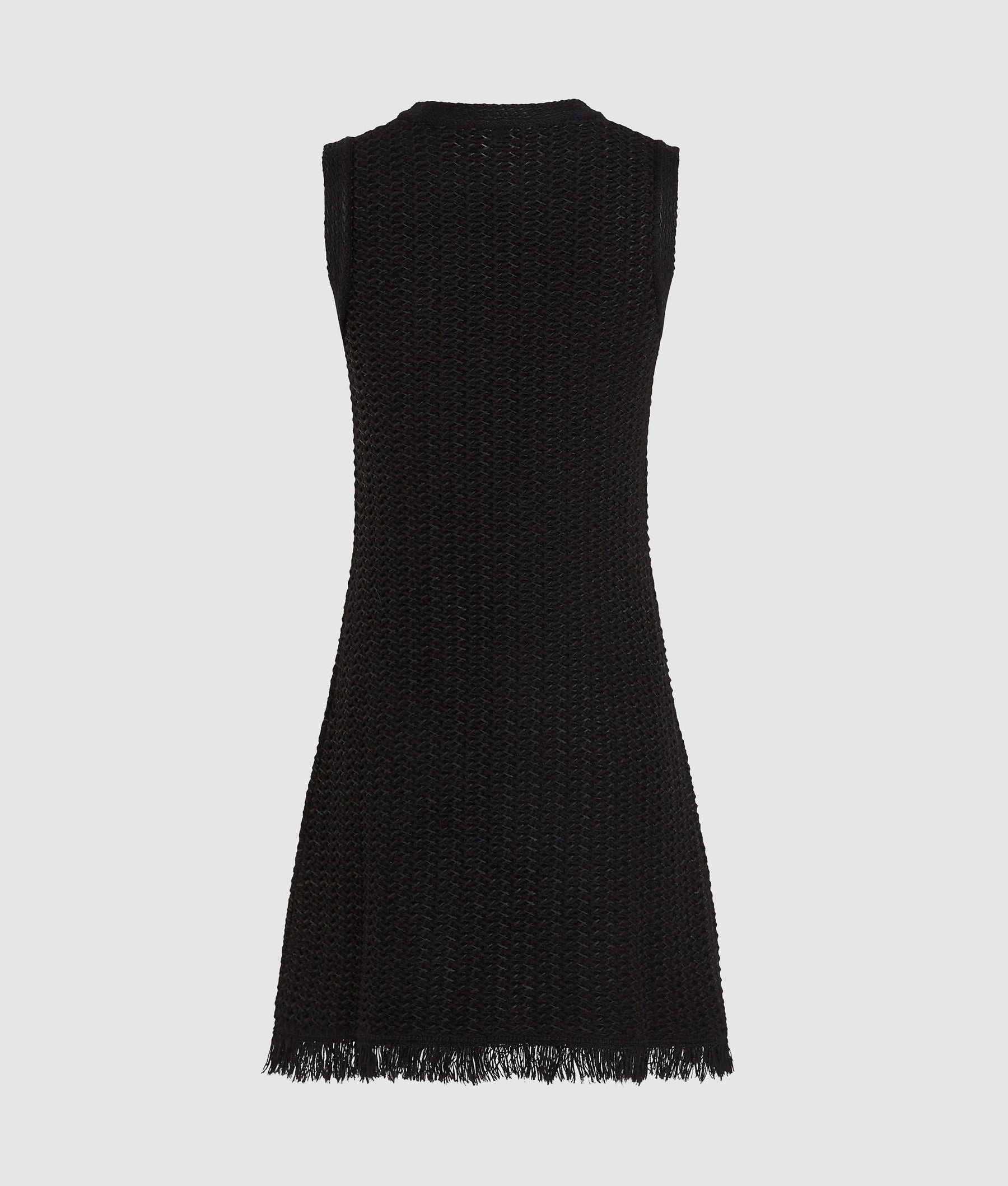 Textured knit dress