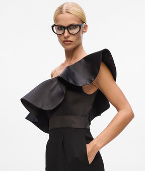 One-shoulder jumpsuit