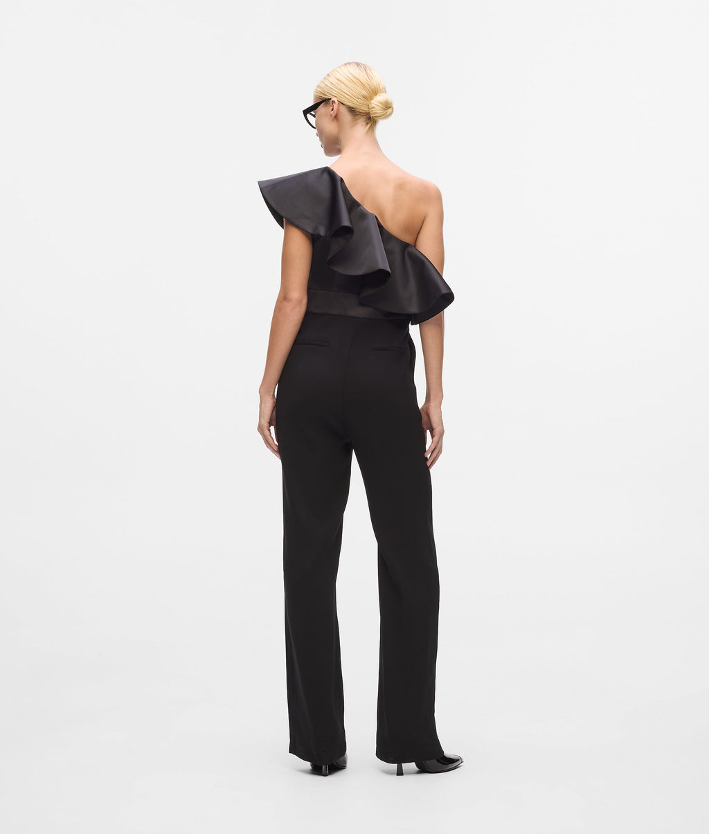 One-shoulder jumpsuit