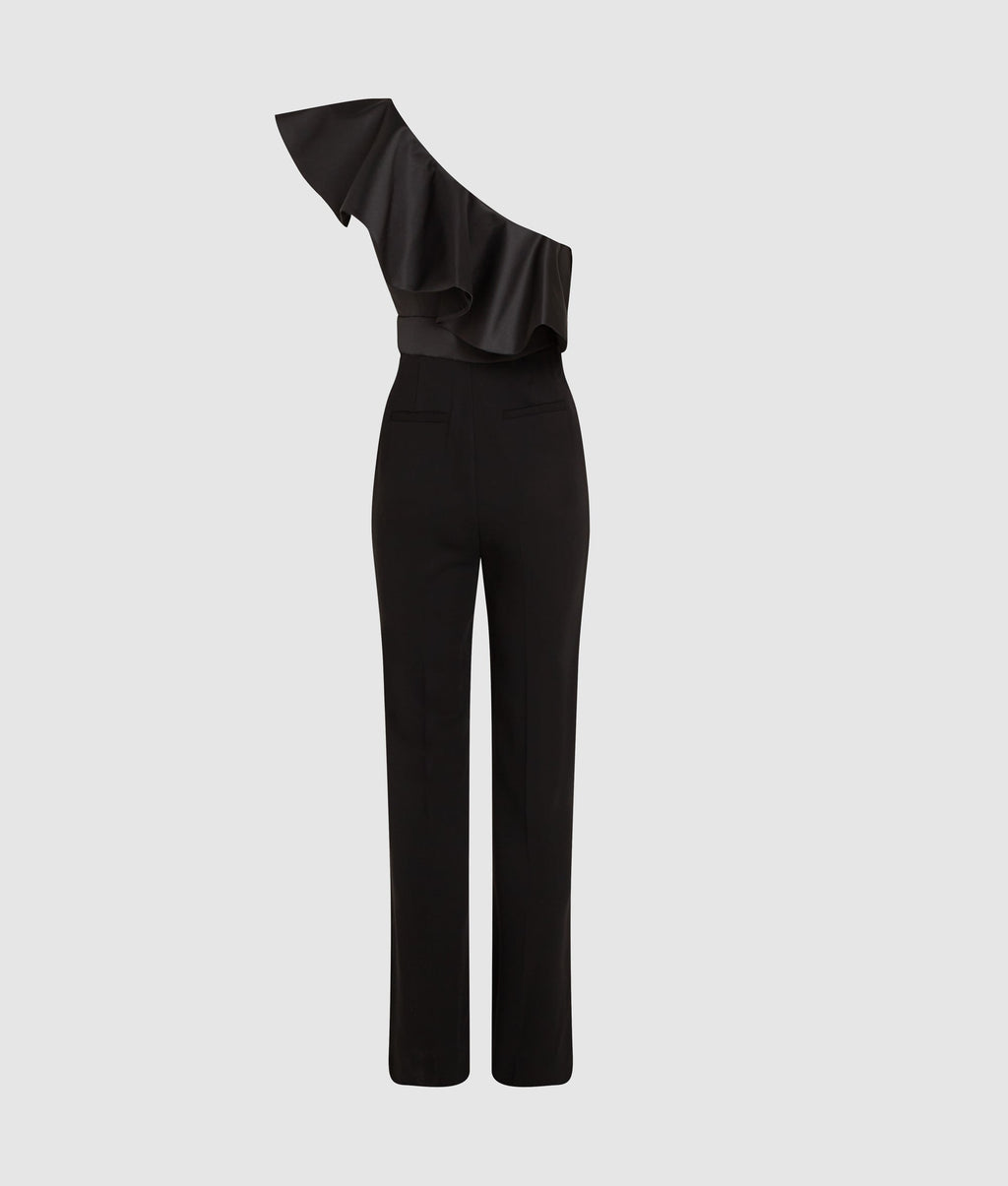 One-shoulder jumpsuit