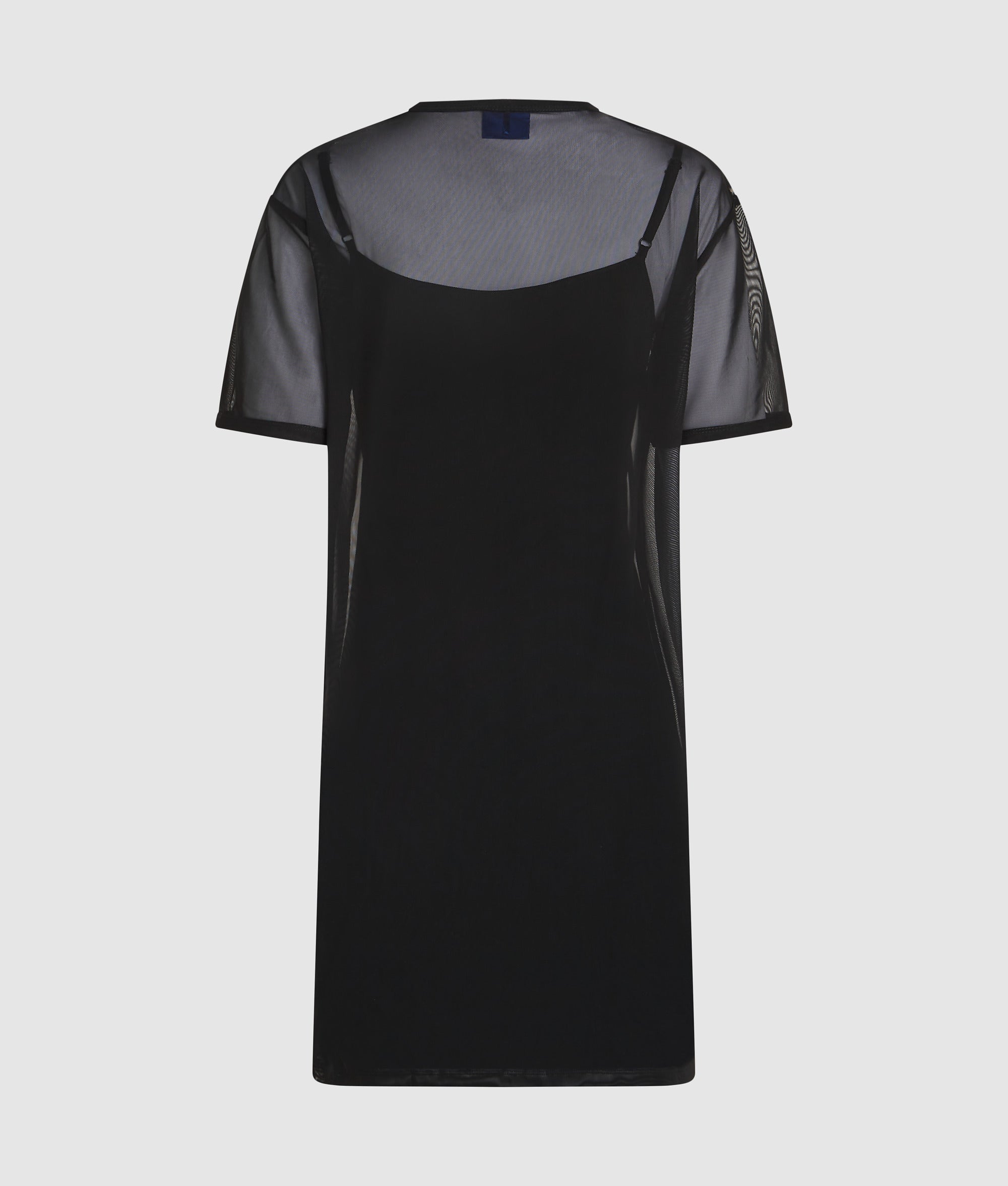 Mesh T-shirt dress