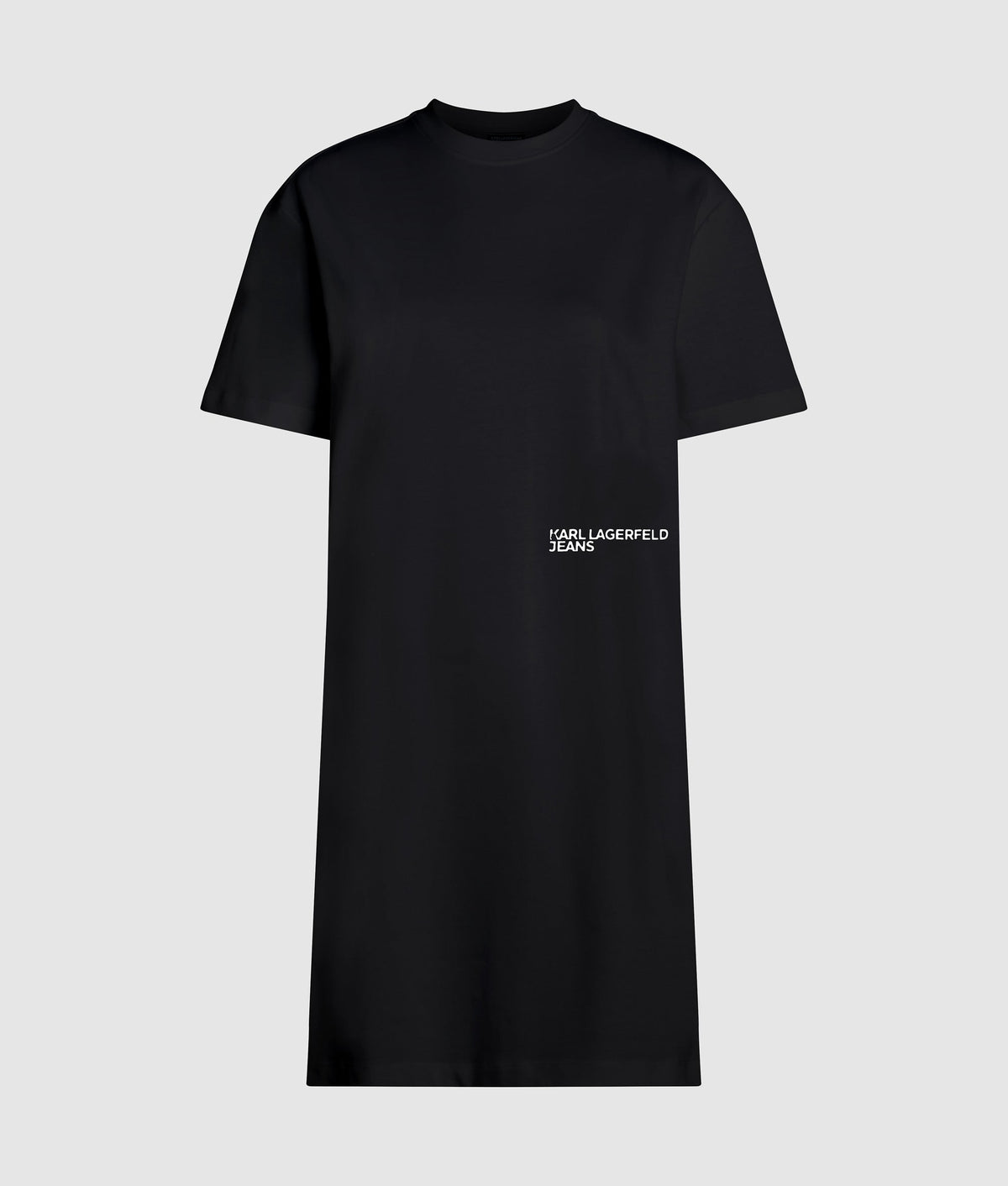 Karl quote T-shirt dress