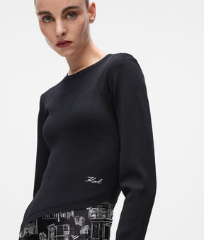 Paris sketch midi dress