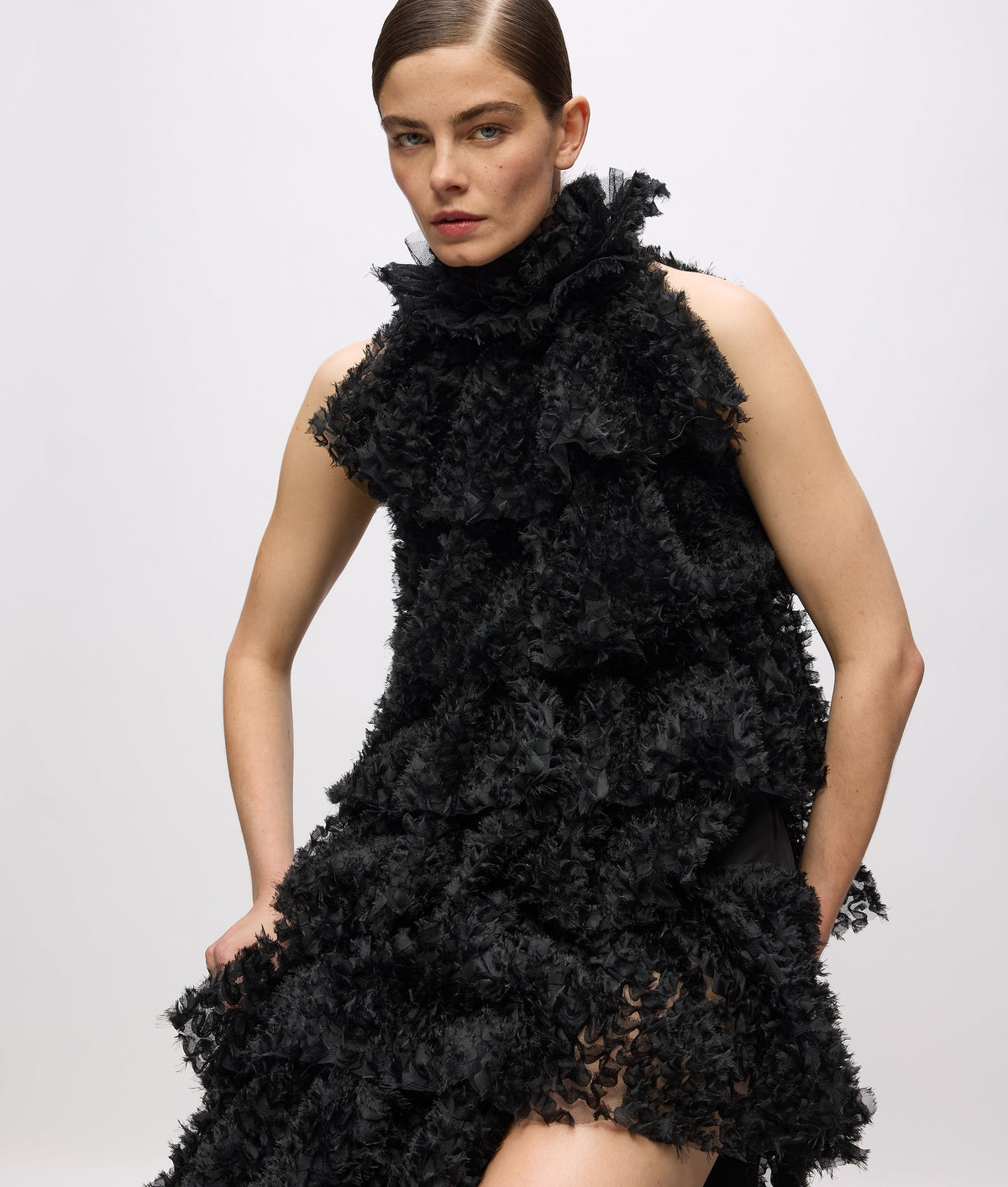 KL Studio ruffle dress