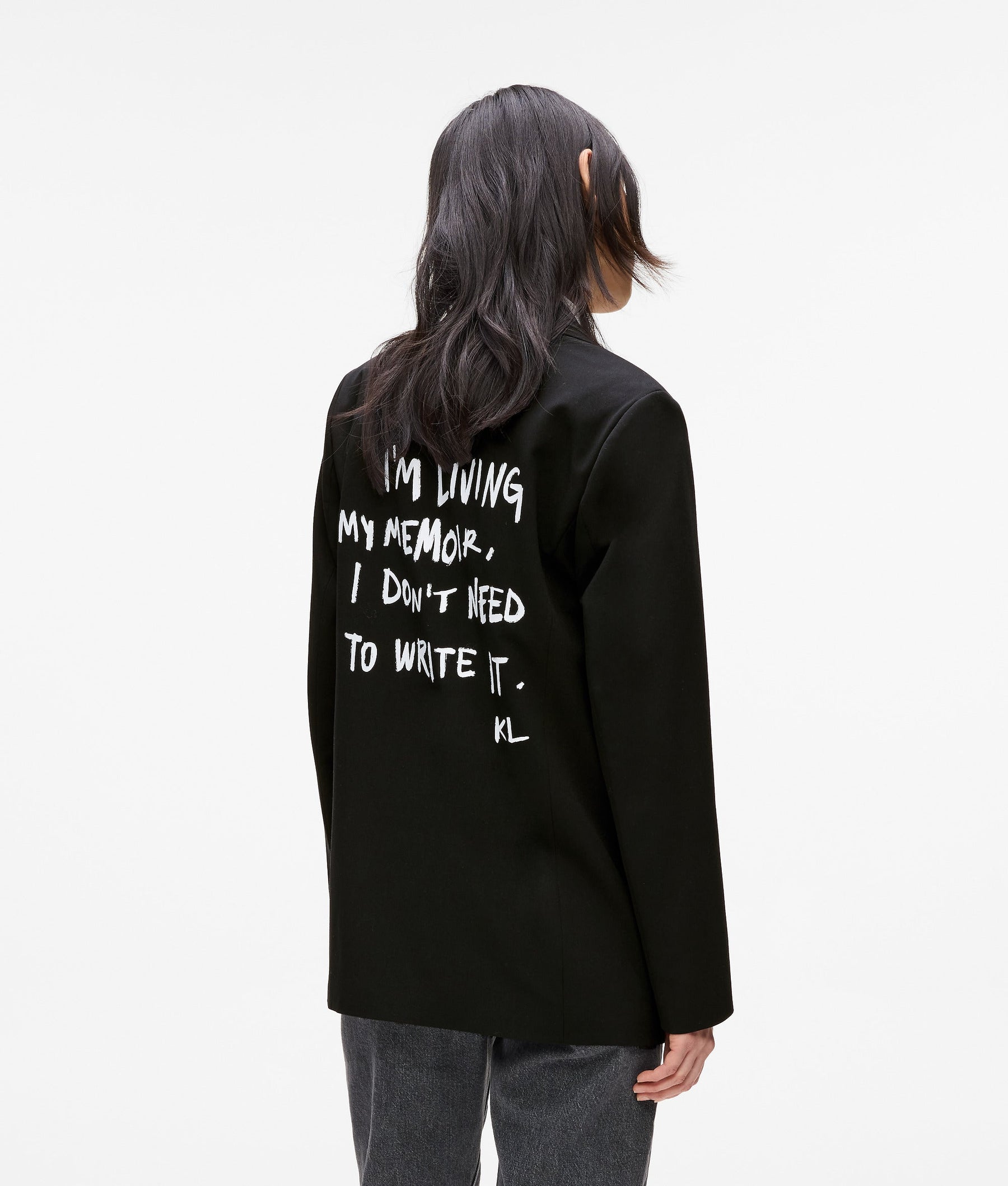 Karl quote blazer