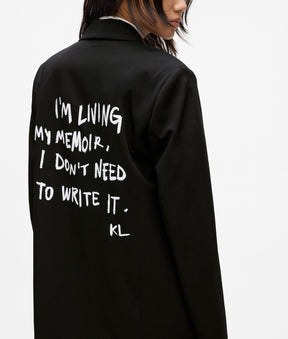 Karl quote blazer