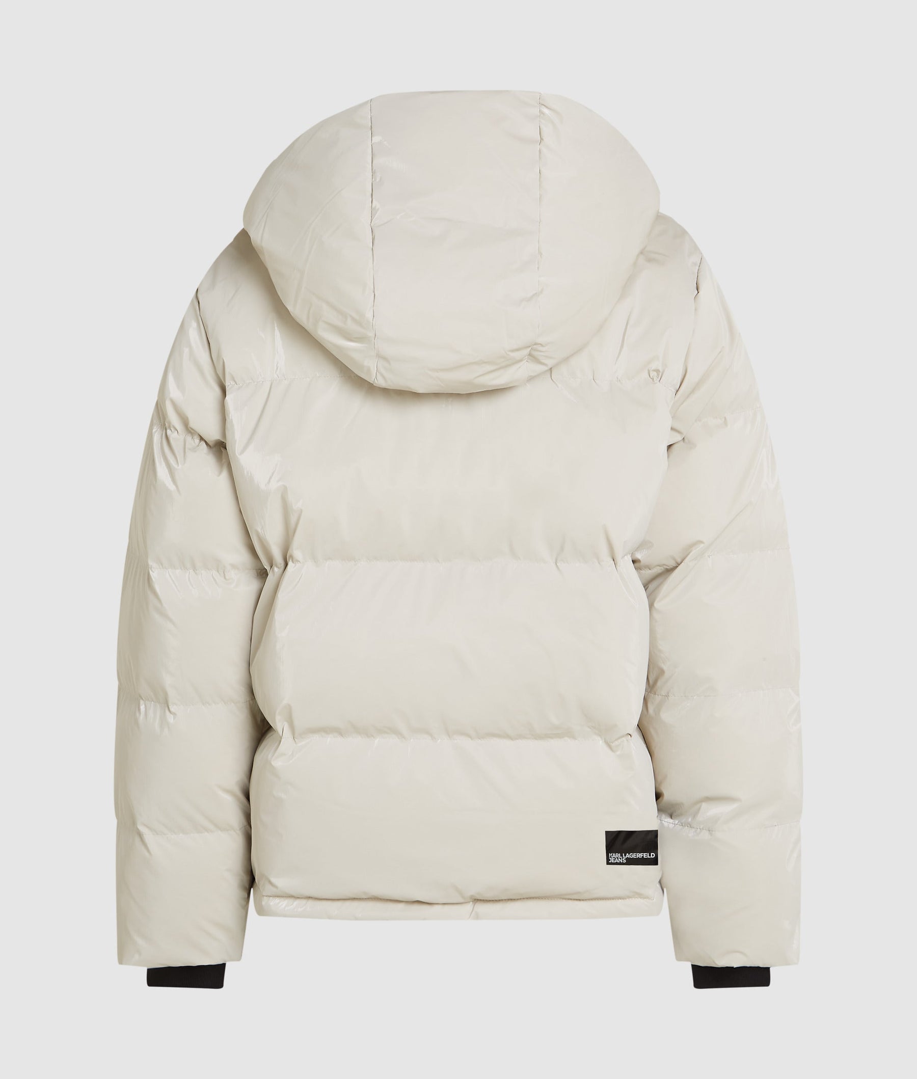 Pearlised puffer jacket