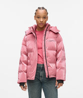 Shiny puffer jacket