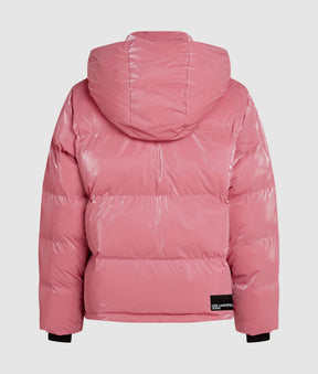 Pearlised puffer jacket