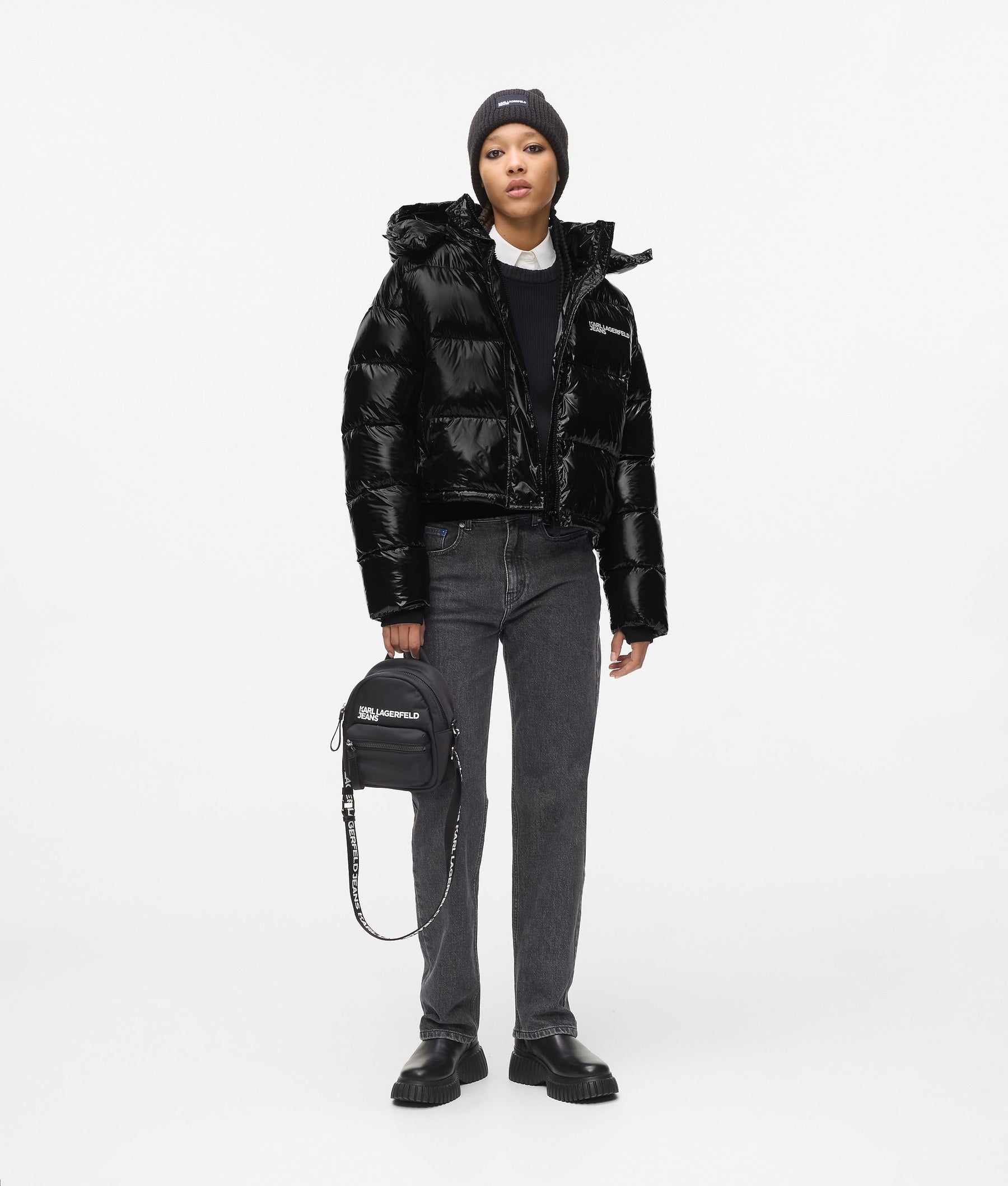 Boxy anorak