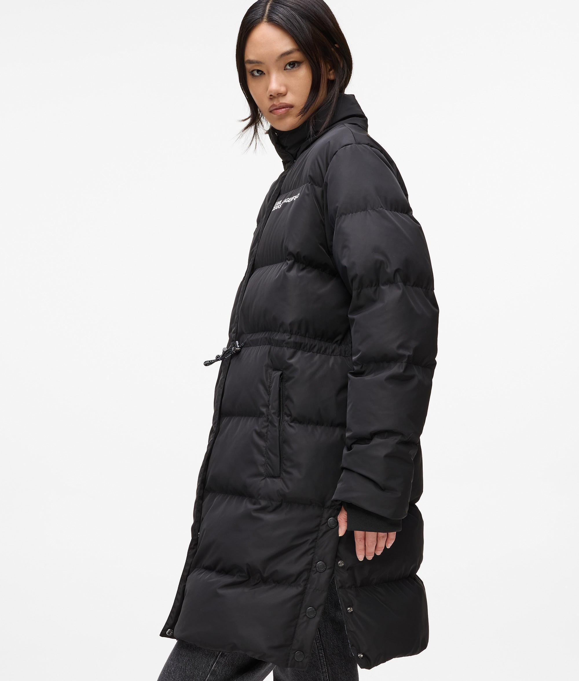 Long puffer jacket