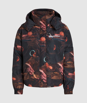 All-over-print puffer jacket