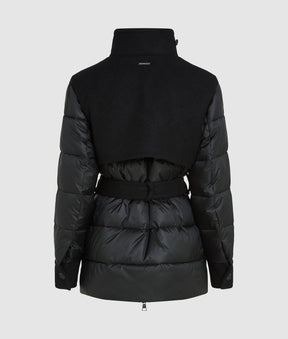 Wool-blend puffer jacket