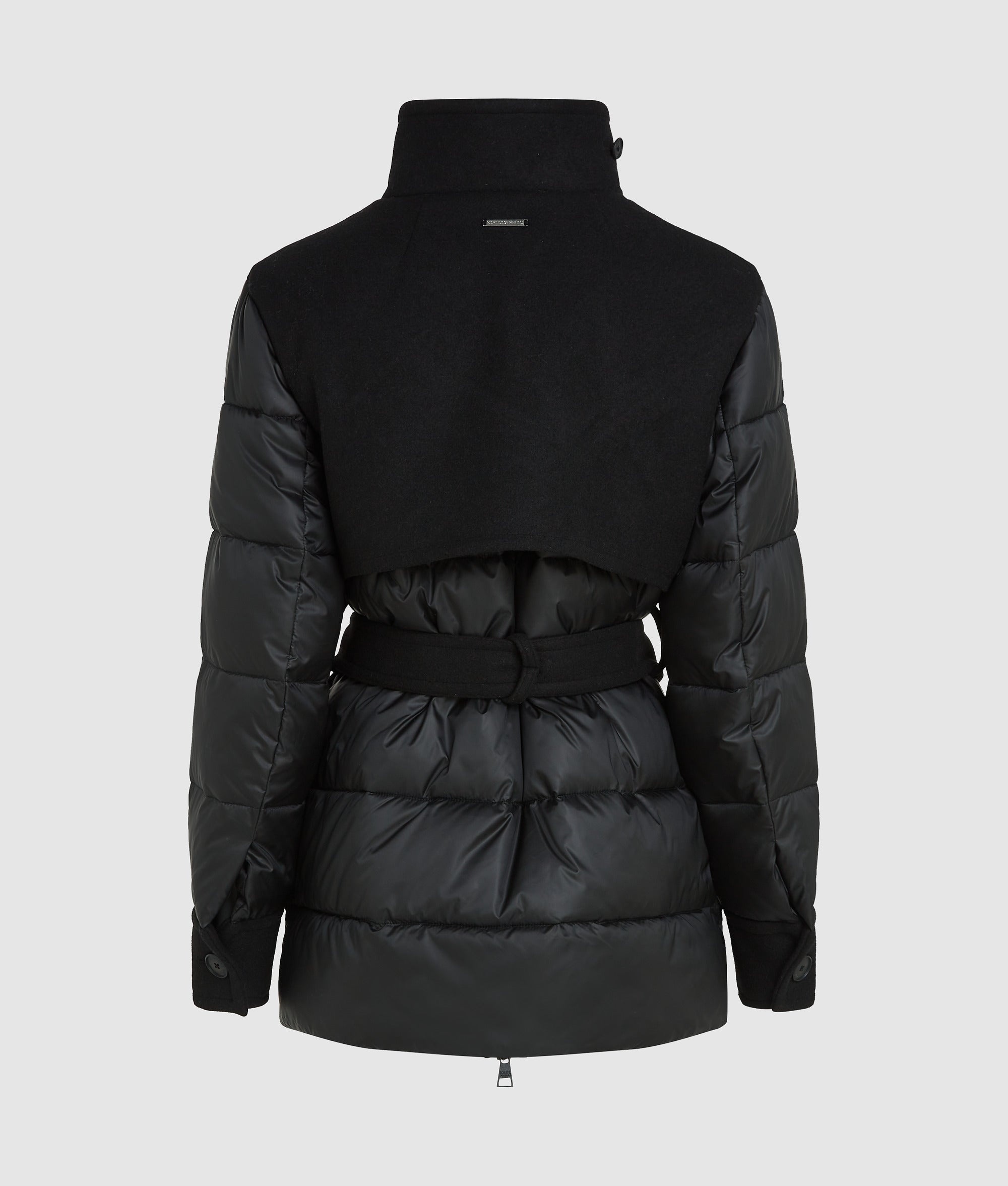 Wool-blend puffer jacket