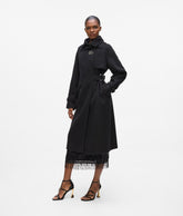 Belted long coat