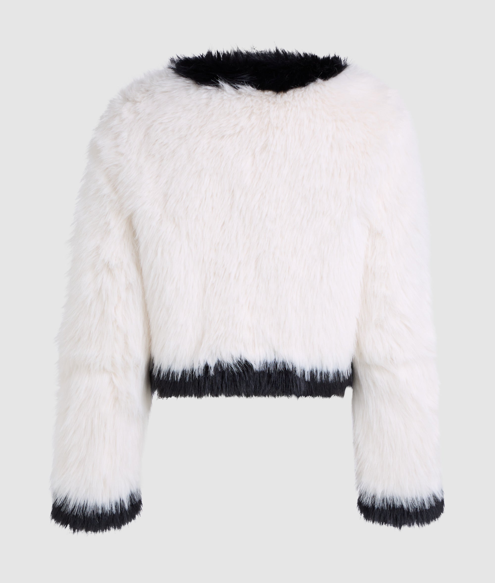 Faux-fur jacket