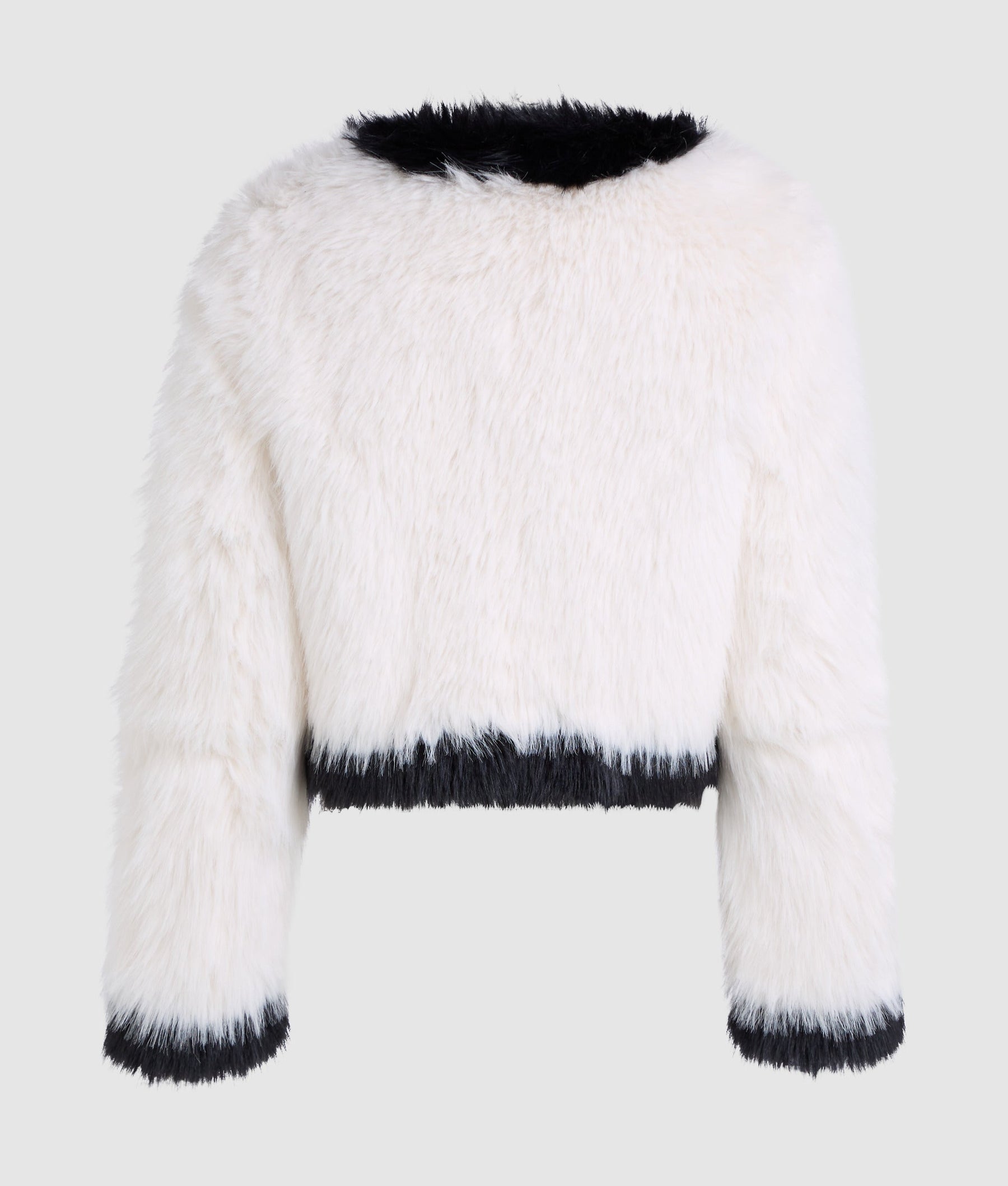 Faux-fur jacket