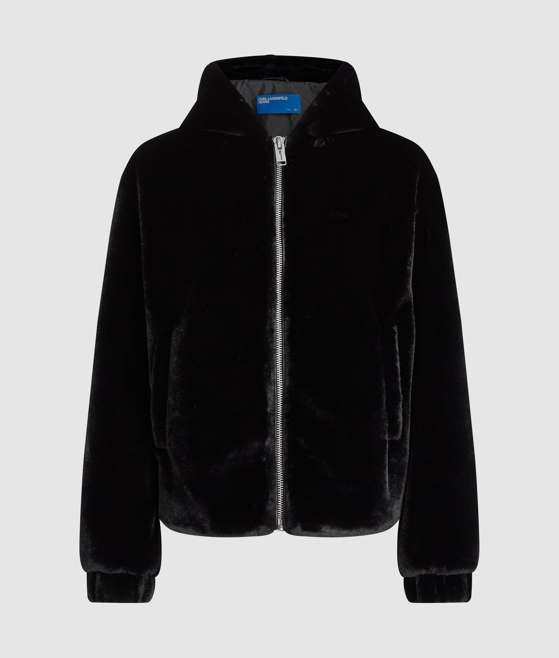 Faux-fur jacket