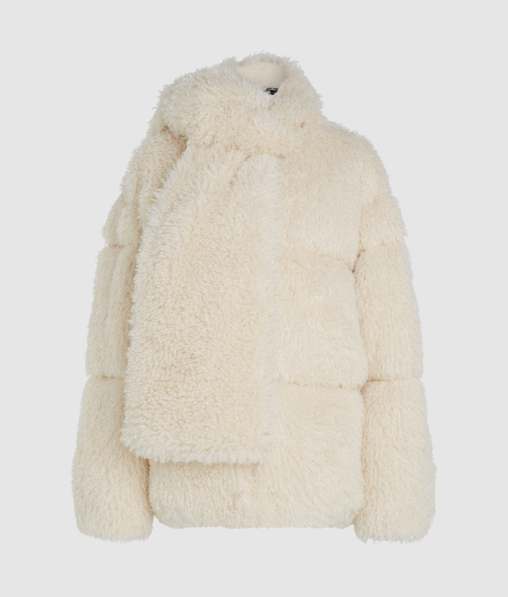 KL Studio faux-fur coat