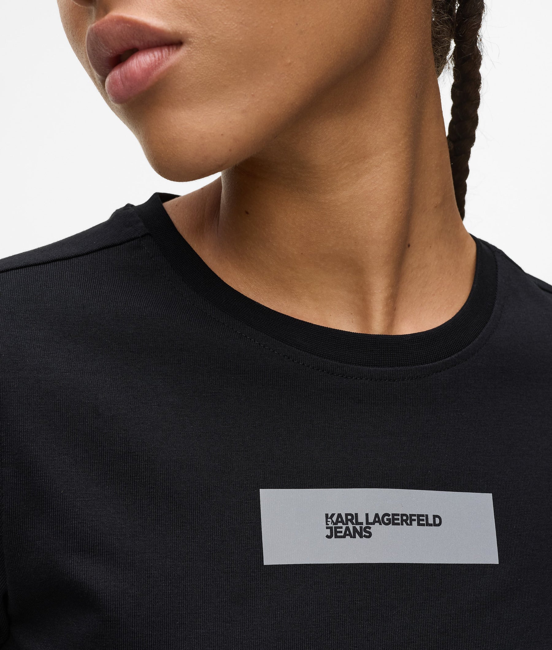 Reflective logo T-shirt