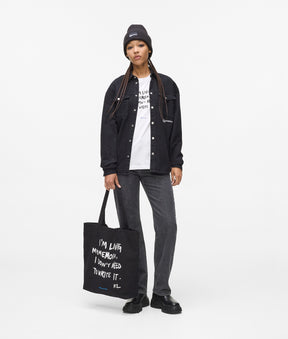 Relaxed Karl quote T-shirt