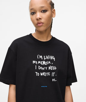 Relaxed Karl quote T-shirt