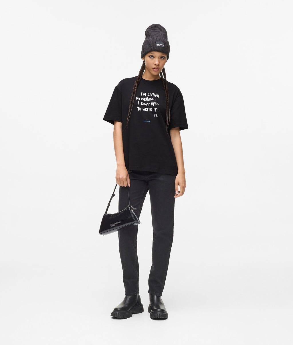 Relaxed Karl quote T-shirt