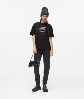 Relaxed Karl quote T-shirt