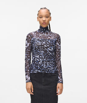 All-over-print mesh top