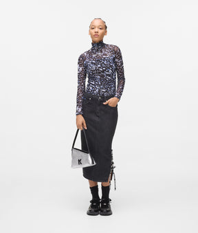 All-over-print mesh top
