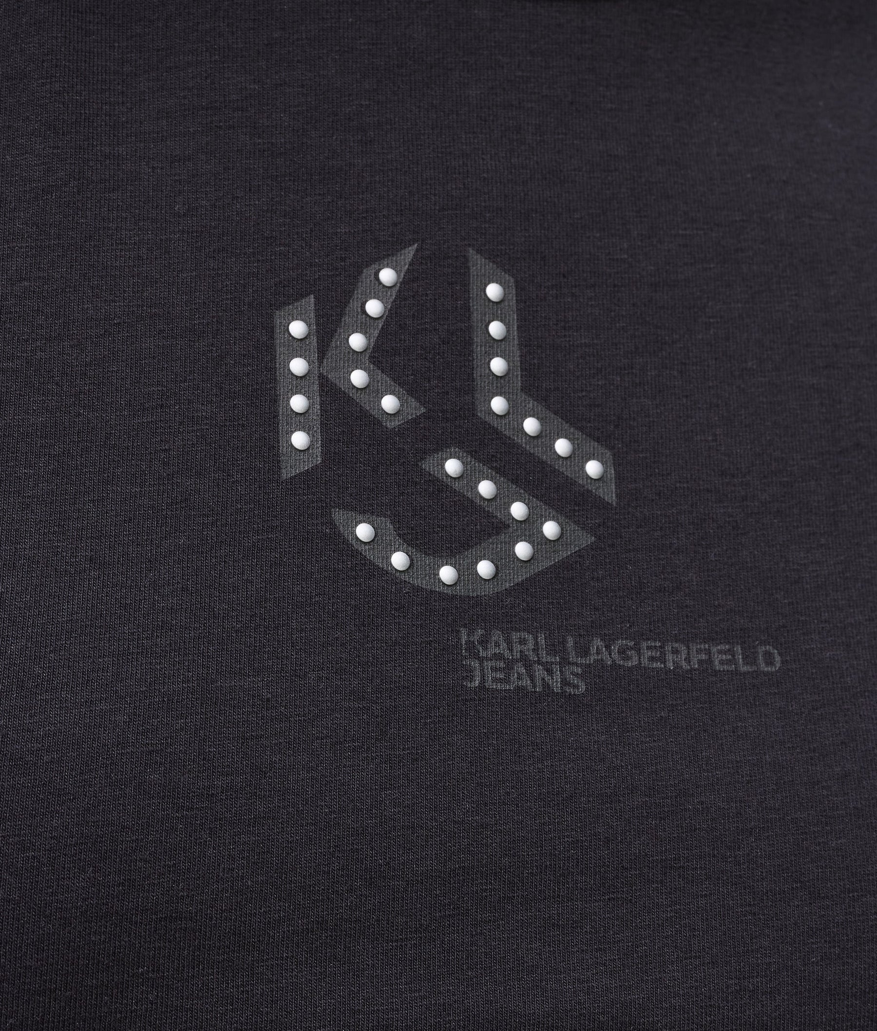 Studded monogram T-shirt