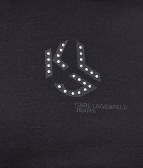Studded monogram T-shirt