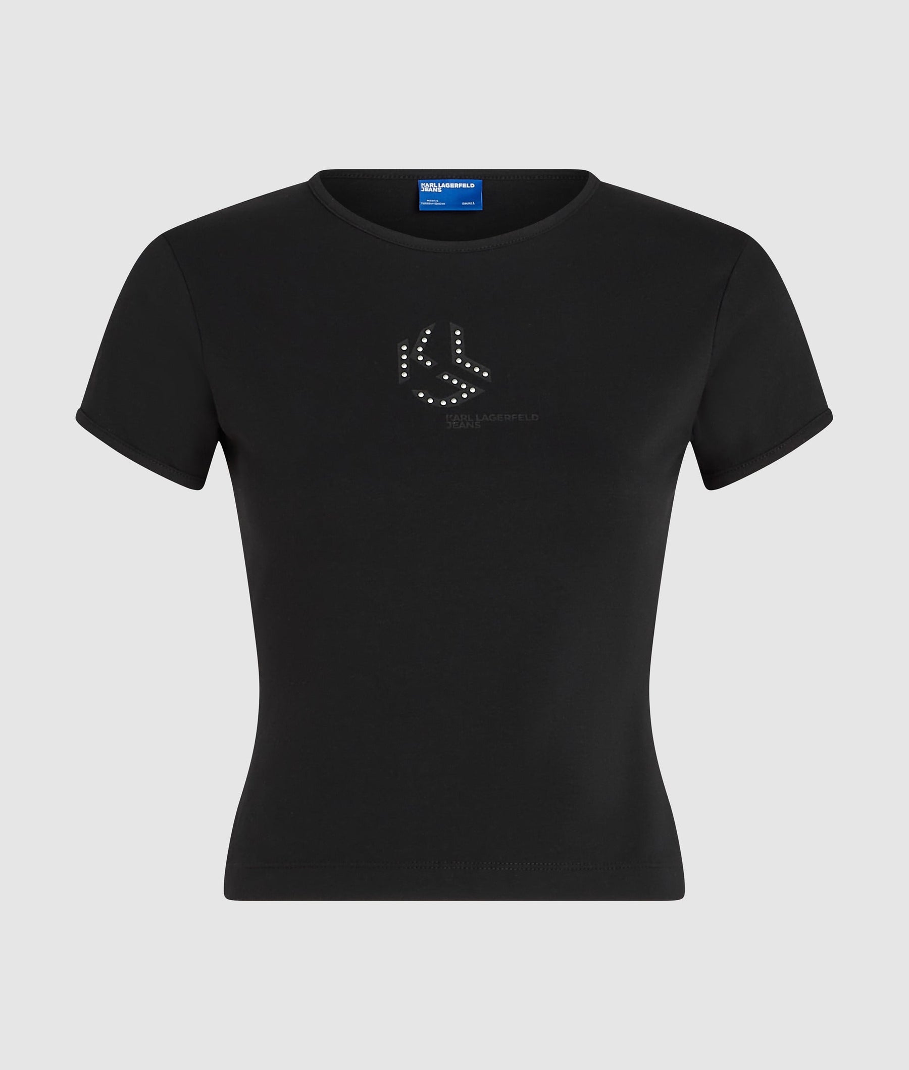 Studded monogram T-shirt