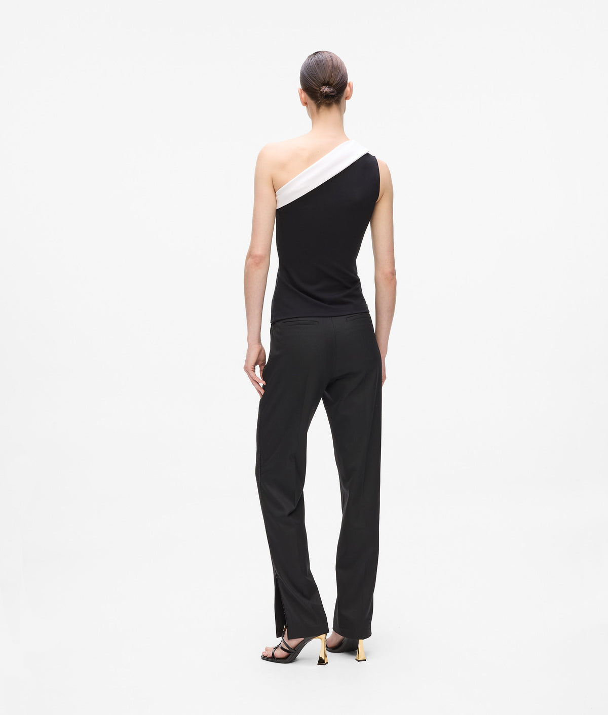 Karl DNA asymmetric lapel top