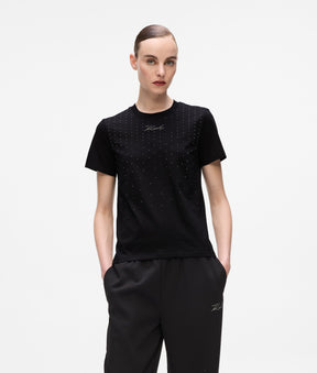 Rhinestone T-shirt