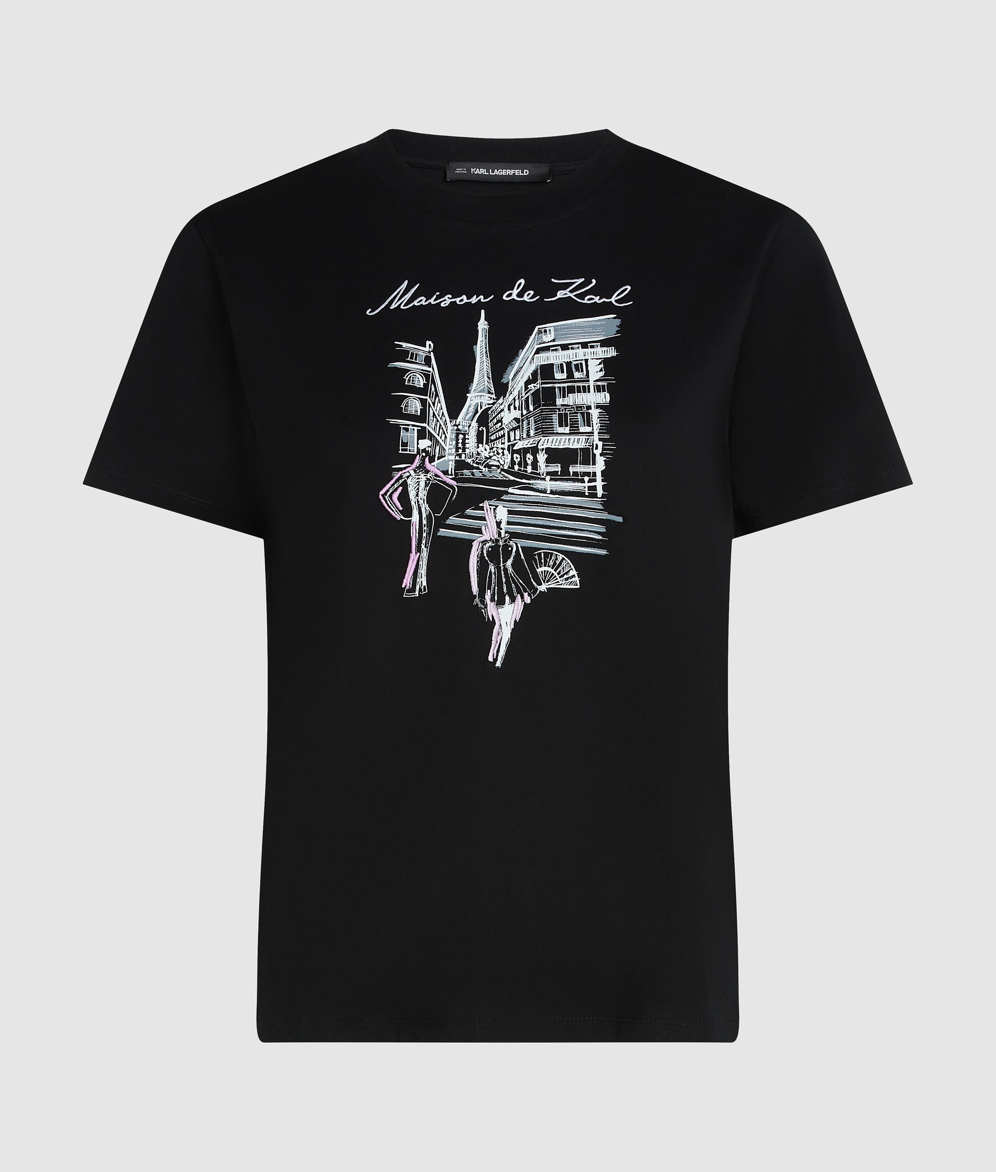 Paris sketch T-shirt