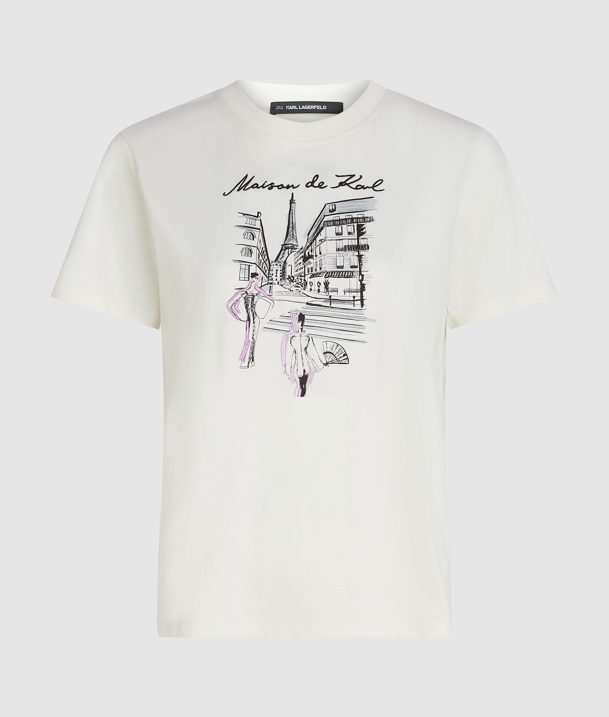 Paris sketch T-shirt