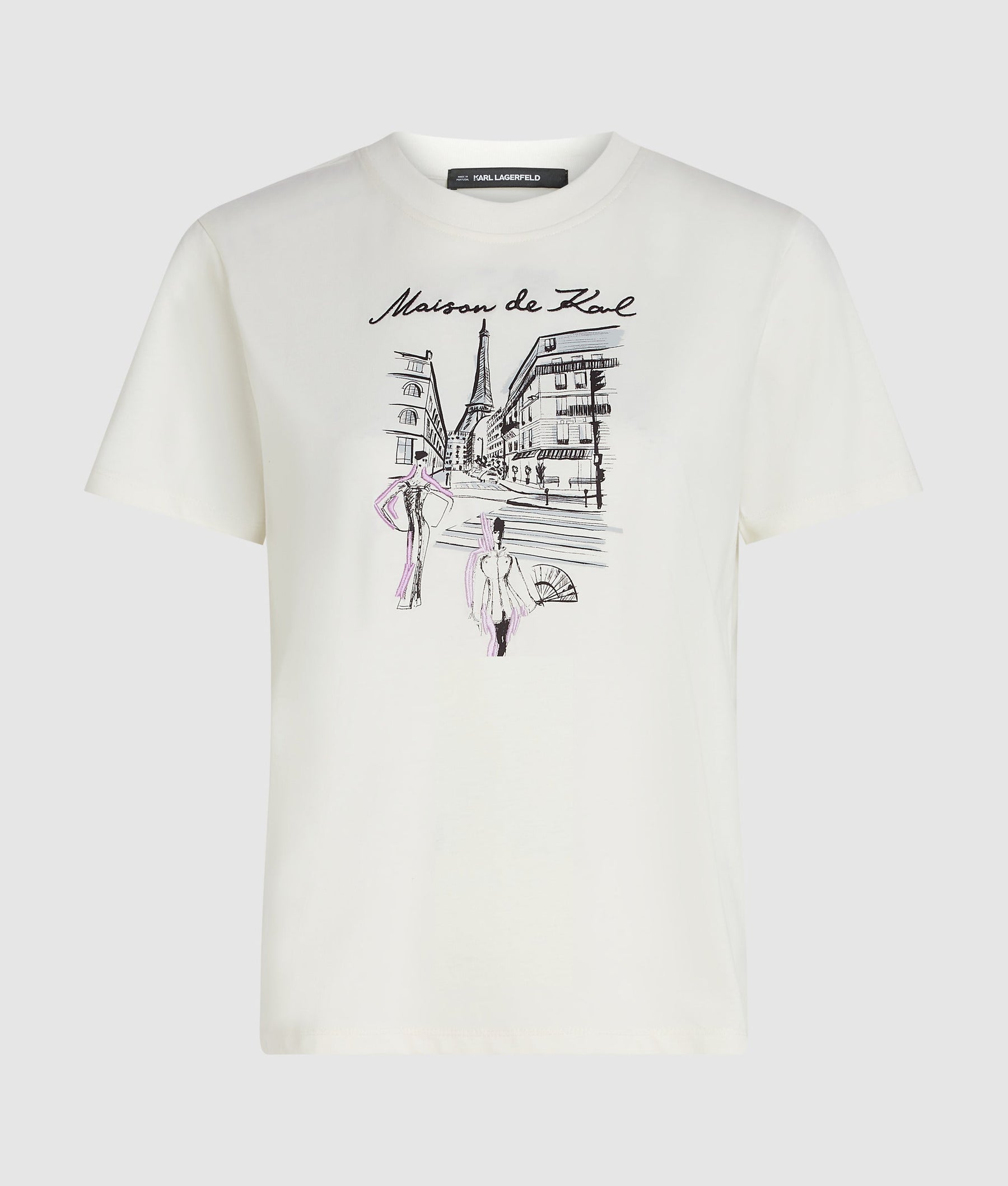Paris sketch T-shirt