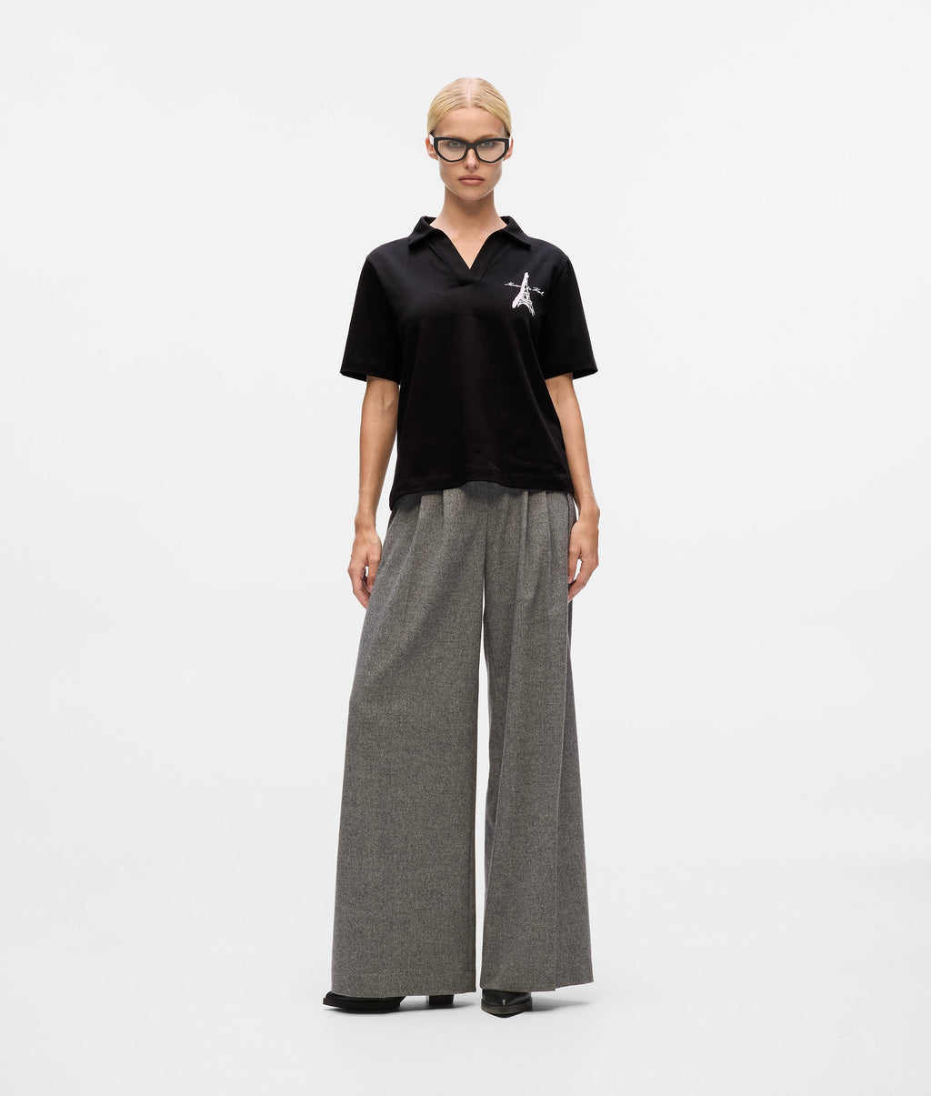 Paris sketch polo shirt