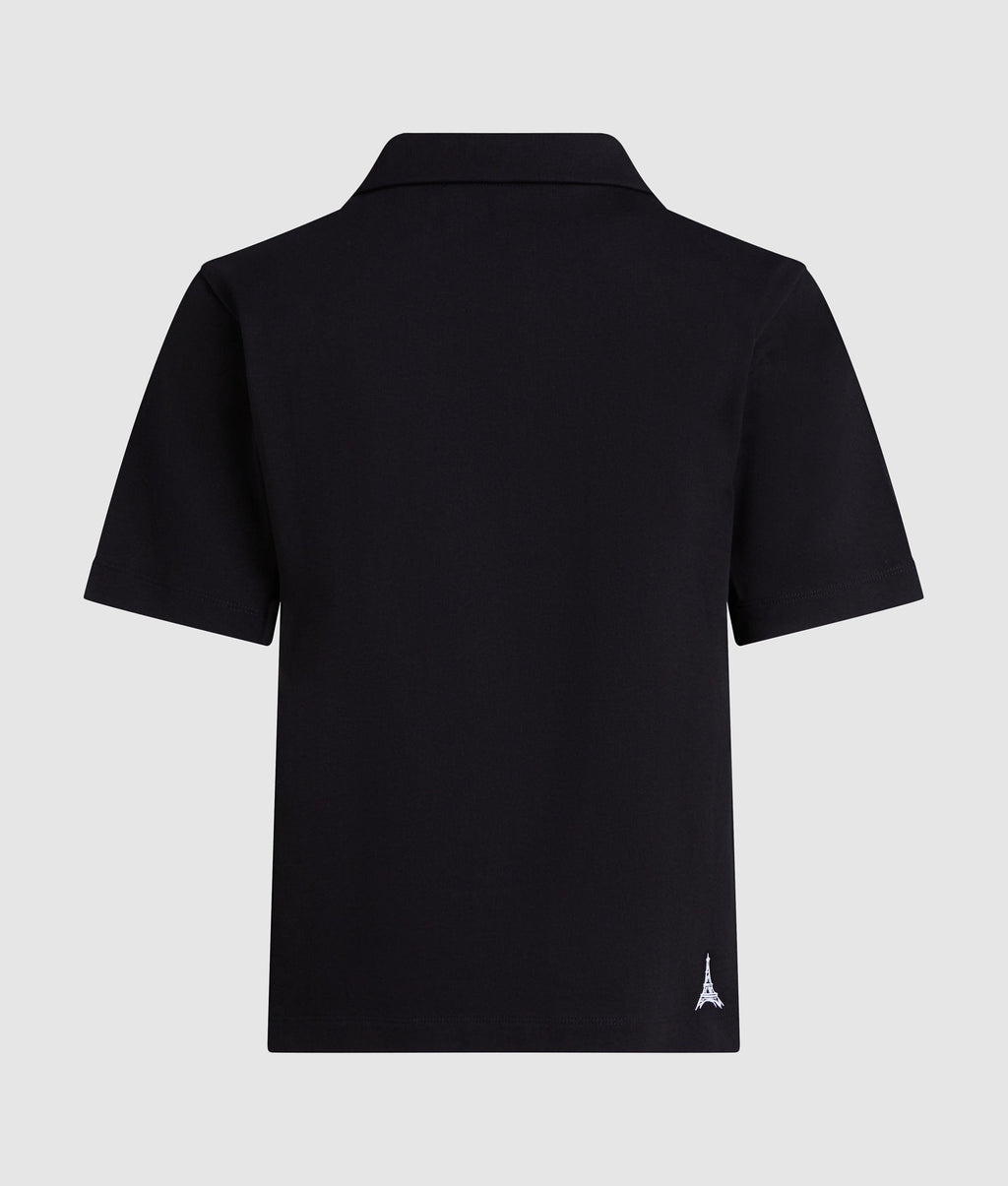 Paris sketch polo shirt