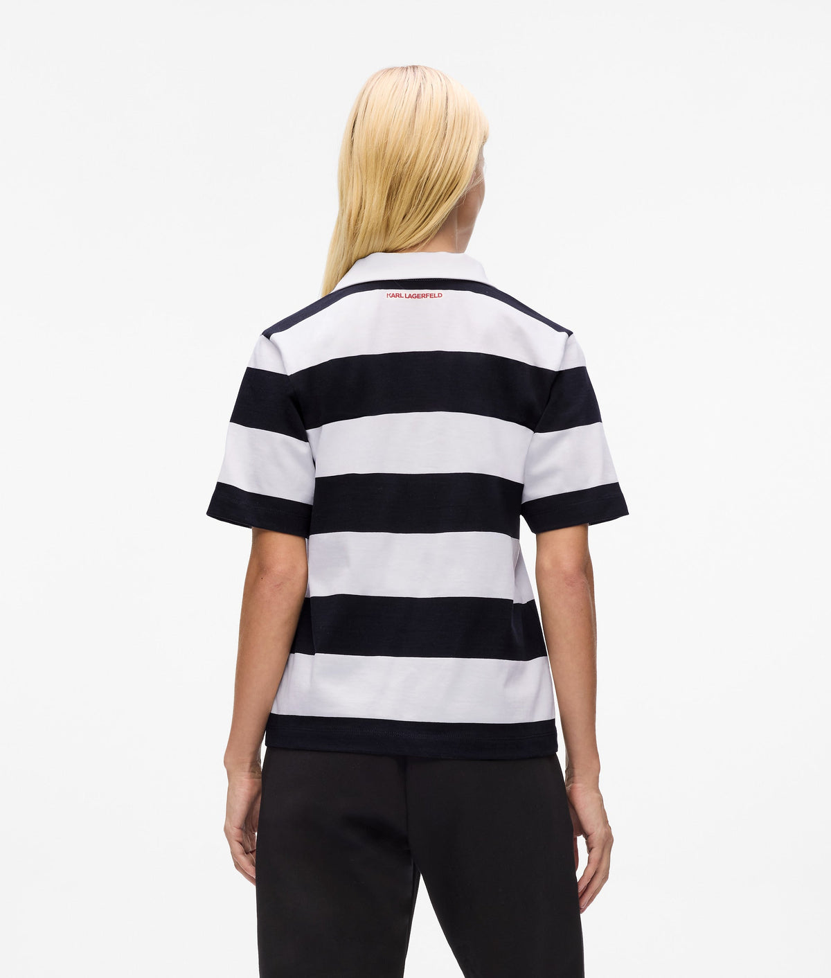 Ikon stripe polo shirt