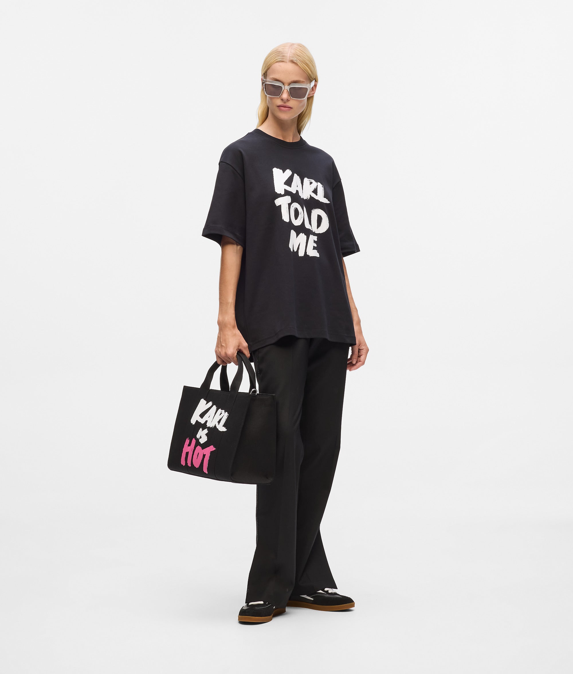 Exclusive "Karl told me" relaxed T-shirt
