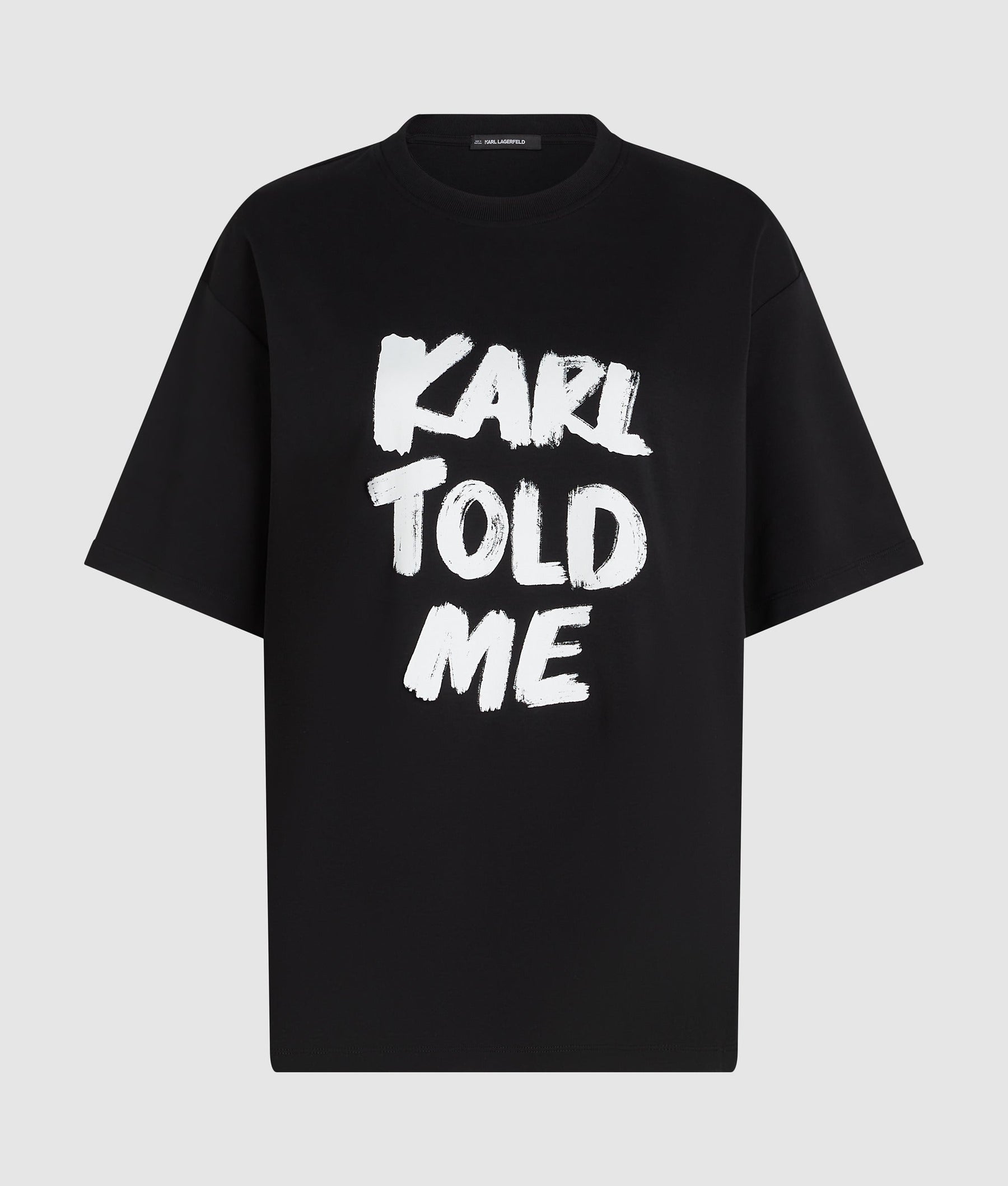 Exclusive "Karl told me" relaxed T-shirt