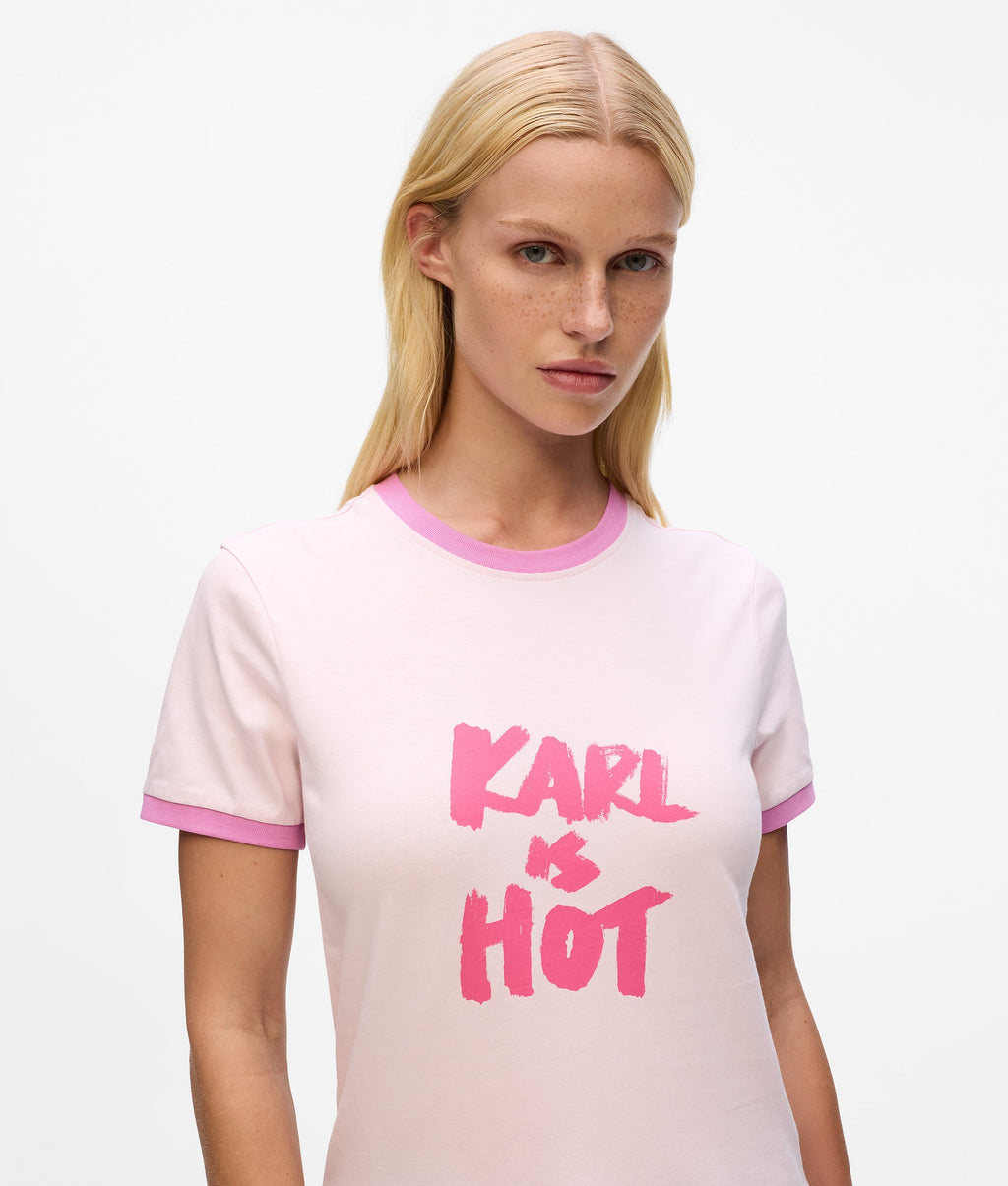 Exclusive "Karl is hot" T-shirt