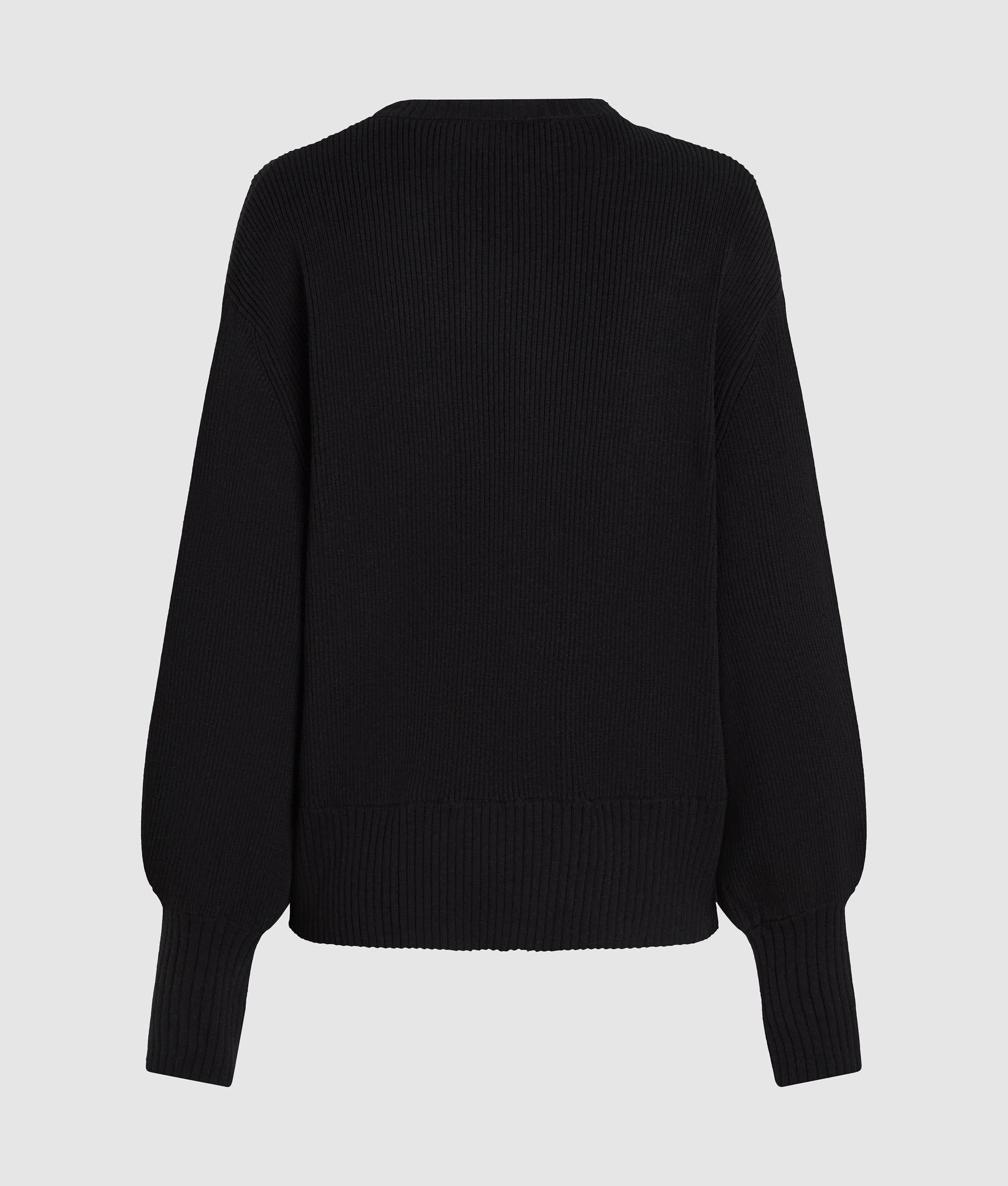 Balloon sleeve jumper