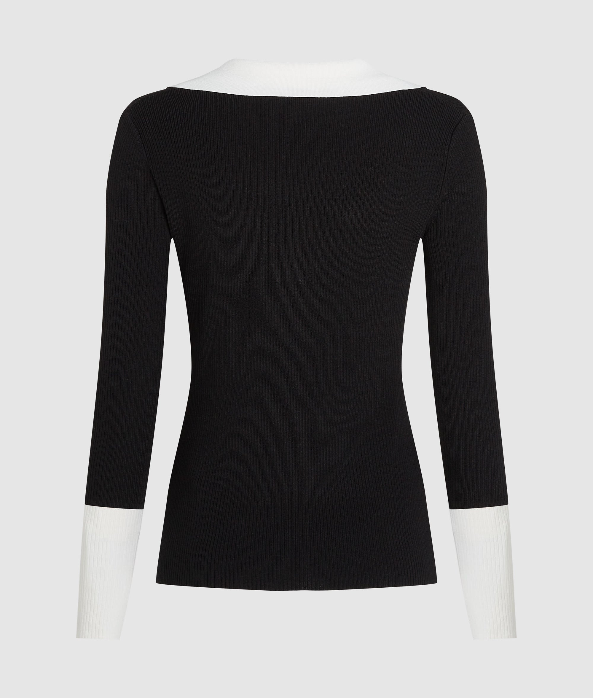 Monochrome polo shirt